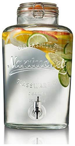 Iced Beverage Dispenser - Del Sol Bail And Trigger Nantucket Dispenser - Le'raze by G&L Decor Inc