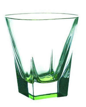 Heavy Base Shot Glass Set, 6 Piece Colored Shot Glasses, for Scotch, Whiskey, Tequila, or Vodka – 2-Ounce - Le'raze by G&L Decor Inc