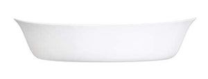 Luminarc Smart Cuisine N3083 Oval Dish 32 x 20 cm White - Le'raze by G&L Decor Inc