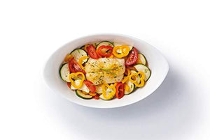 Luminarc 3 Piece Smart Cuisine Oval Baking Dish Set, White - Le'raze by G&L Decor Inc