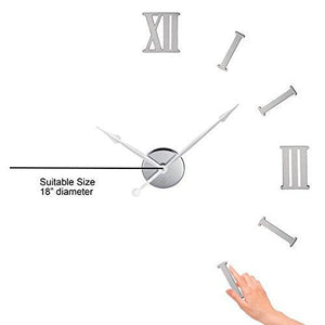 Do It Yourself Aluminum Clock (30")