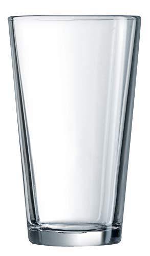 Attractive Highball Glasses Clear Heavy Base Tall Pub Glasses [Set of 12] Drinking Glasses for Water, Juice, Beer, Wine, and Cocktails 16oz. - Le'raze by G&L Decor Inc