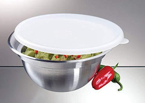Stainless Steel Dip Chiller Bowl with Acrylic Ice Bowl with Acrylic Ice Base - Cold Food Buffet Server - Le'raze Decor