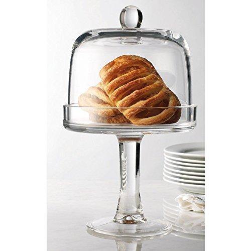 Candy Dishes/Cookie Holders/Apothecary Jars/Cake Plate on glass foot with Lid Home Decor candy dish Set - Le'raze by G&L Decor Inc