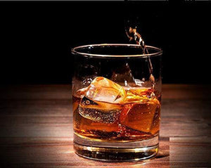 Le'raze Posh Whiskey Glasses [Set of 4] Old Fashioned Glasses for Scotch, Bourbon And Cocktail Drinks | DOF Glassware Set - Le'raze by G&L Decor Inc