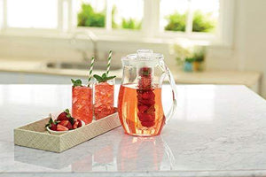 Fruit Infusion Pitcher – Acrylic Water Pitcher Infuser - Le'raze Decor