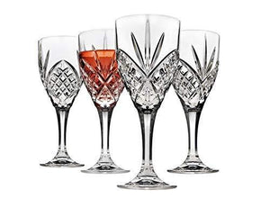 Acrylic Wine Glasses, Set of 4-9 Ounce Wine Goblets – Cordial Glasses Perfect for Any Occasion, Great Gift, Premium Quality Red Wine Glass Set - Le'raze Decor
