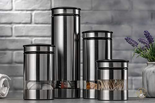 Le'raze Airtight Food Storage Container for Kitchen Counter with Windo -  Le'raze by G&L Decor Inc