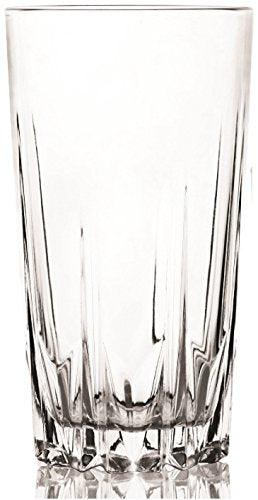 Elegant Classic Mixed Drink ware Set, Set of 16, 8-14.75 Ounce and 8-10 Ounce Double Old Fashioned Drinking Glasses, Modern Durable Design. - Le'raze by G&L Decor Inc
