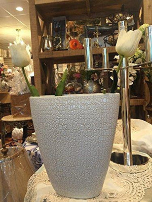 Alligator Decorative Elegant Ceramic Vase for Centerpiece - Le'raze by G&L Decor Inc