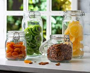 sealed kitchen container mason jars with