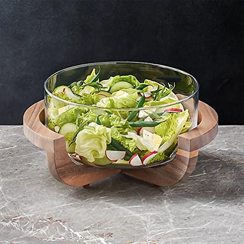 Glass Salad Bowls + Serving Bowls