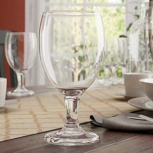 All-Purpose Wine Glass Cups, Red Wine and White Wine Glasses, Goblet Party Drinking Glasses with Stem, Wine Glass Set for Wine, Gin, Whiskey, Dining Events, Set of 4 - Le'raze by G&L Decor Inc