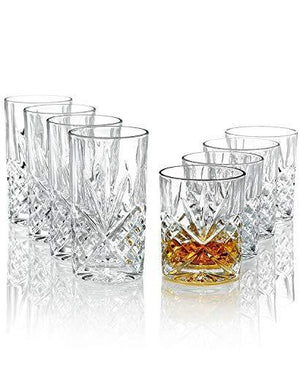 Attractive Acrylic Highball Drinking Tumblers, Drinking Glasses for Water, Juice, Beer, Wine, and Cocktails 10 Ounces - Le'raze Decor