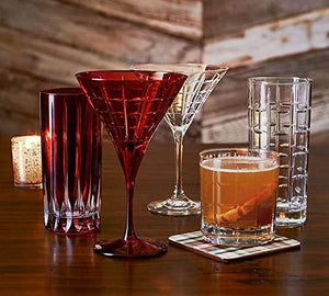 Le'raze Elegant 7-piece Whiskey Decanter & Whisky Glasses Set, Includes Crystal Whiskey Decanter with Ornate Stopper & 6 Exquisite Cocktail Glasses - Le'raze by G&L Decor Inc