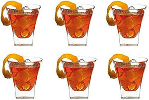 Heavy Base Shot Glass Set, 2-Ounce Shot Glasses for Scotch, Whiskey, Tequila, or Vodka, 6-Pack - Le'raze by G&L Decor Inc