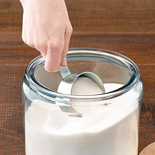 Premium Quality Glass Biscuit Jar with Air-tight lid for Preserving Dry Food, Cookies, Candies, Snacks and More, Clear Round Storage Container, with Customizable Chalkboard, 64 Ounces - Le'raze by G&L Decor Inc