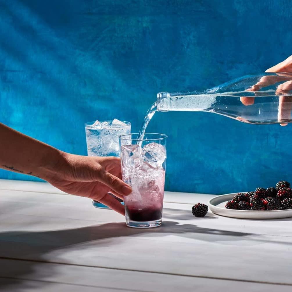 Le'raze Drinking Glasses - Set of 10-16oz. Margarita Glass Cups - Dish ...